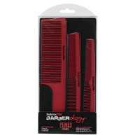 BaBylissPRO Barberology Barbers Comb Set 3pc BaBylissPRO Barberology Barbers Comb Set 3pc