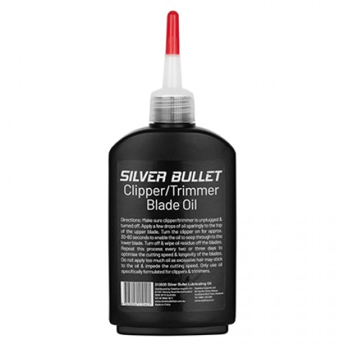 Silver Bullet Clipper Trimmer Blade Oil 120ml 
