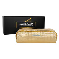 Silver Bullet Heat Resistant Pouch Textured Gold Silver Bullet Heat Resistant Pouch Textured Gold