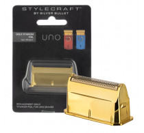 StyleCraft by Silver Bullet Replacement Gold Titanium Foil Head for Uno Shaver StyleCraft by Silver Bullet Replacement Gold Titanium Foil Head for Uno Shaver