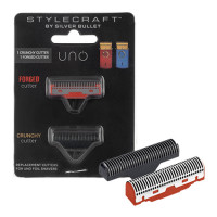 StyleCraft by Silver Bullet Replacement Set of 2 Blades for Uno Shaver StyleCraft by Silver Bullet Replacement Set of 2 Blades for Uno Shaver