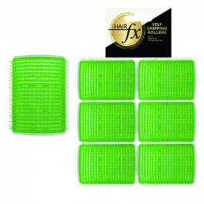 Hair FX Self Gripping Velcro Rollers 48mm x 6pc