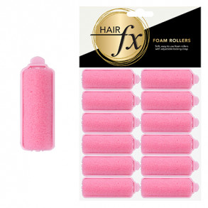 Hair FX Foam Rollers Small 22mm x 12pc