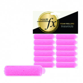 Hair FX Foam Rollers Mini 15mm x 12pc