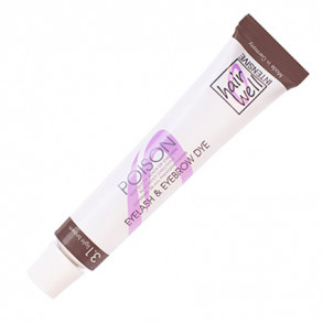 Hairwell Eyelash Eyebrow Tint Light Brown 20ml