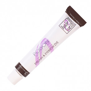 Hairwell Eyelash Eyebrow Tint Brown 20ml