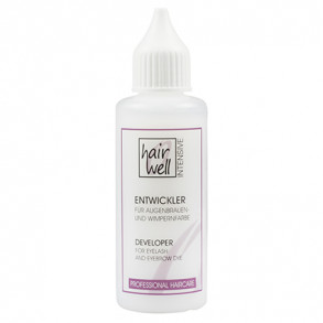 Hairwell Eyelash Eyebrow Tint Cream Developer 50ml