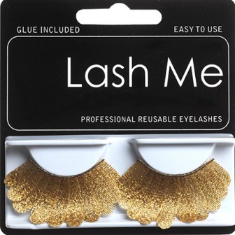 Lash Me Gold Glam Eyelashes