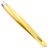 Rubis Classic Slant Gold Tweezer Rubis Classic Slant Gold Tweezer