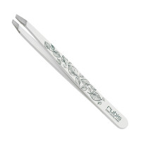 Rubis Slant Tweezer White Leaves Rubis Slant Tweezer White Leaves