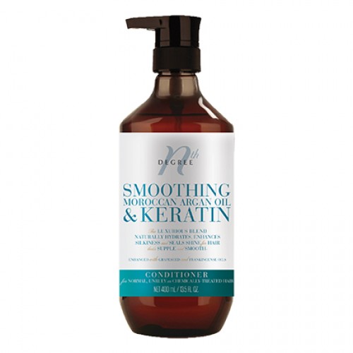Nth Degree Smoothing Argan Oil and Keratin Conditioner 400ml