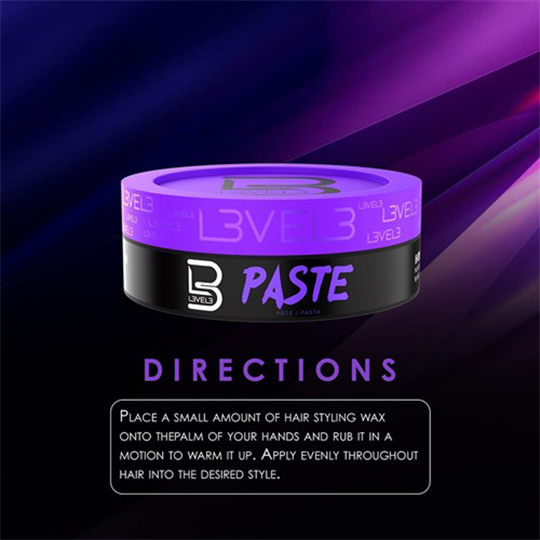 L3VEL3 Hair Styling Paste 150ml