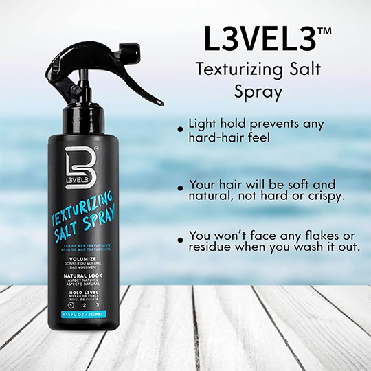 L3VEL3 Texturizing Salt Spray 100ml