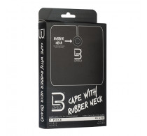 L3VEL3 Rubber Neck Cape - Black