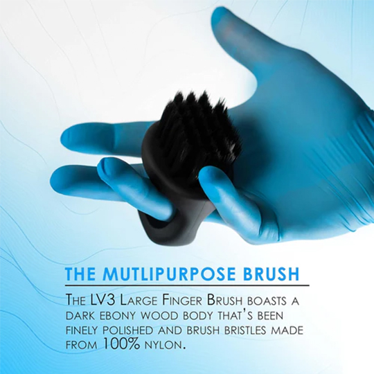 L3VEL3 Finger Brush