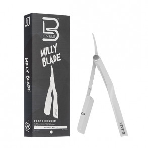 L3VEL3 Milly Clutch Razor Holder - White