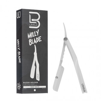 L3VEL3 Milly Clutch Razor Holder - White