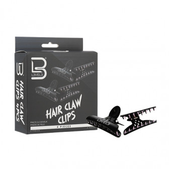 L3VEL3 Butterfly Hair Clips 4pc