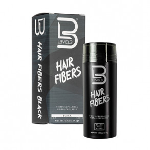 L3VEL3 Hair Fibres - Black