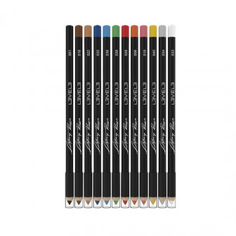 L3VEL3 Liner Pencils Assorted Colours 12pc