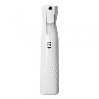 L3VEL3 Beveled Spray Bottle - White