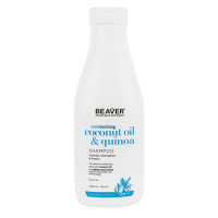 Beaver Coconut Oil and Quinoa Moisturising Shampoo 730ml Beaver Coconut Oil and Quinoa Moisturising Shampoo 730ml