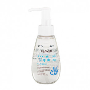 Beaver Coconut Oil and Quinoa Moisturising Hair Serum 100ml