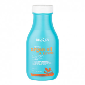 Beaver Argan Oil & Keratin Repairing Shampoo 350ml