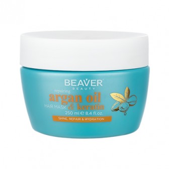 Beaver Argan Oil Keratin Hair Treatment Mask 250ml