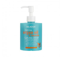 Beaver Argan Oil & Keratin Curling Cream 250ml