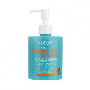 Beaver Argan Oil & Keratin Curling Cream 250ml