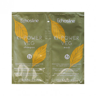 Echosline Ki-Power Veg Shampoo & Mask 15ml Sachet