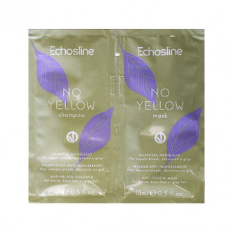 Echosline No Yellow Shampoo & Mask 15ml Sachet