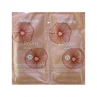 Echosline Argan Shampoo & Mask 15ml