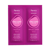 Fanola Wonder Color Locker Shampoo & Sealing Cream 15ml Sachet Fanola Wonder Color Locker Shampoo & Sealing Cream 15ml Sachet