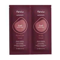 Fanola Wonder Curl Shampoo & Mask 15ml Sachet Fanola Wonder Curl Shampoo & Mask 15ml Sachet