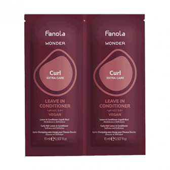 Fanola Wonder Curl Leave In Conditioner 2 x 15ml Sachet