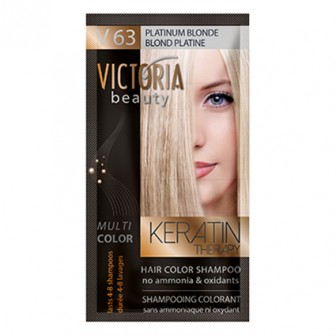 Victoria Beauty V63 Platinum Blonde Shampoo 40ml