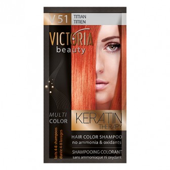 Victoria Beauty V51 Titan Shampoo 6pc x 40ml