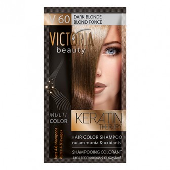 Victoria Beauty V60 Dark Blonde Shampoo 6pc x 40ml