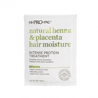 Hi-Pro-Pac Henna Placenta & Vitamin E Hair Moisture Treatment 52ml