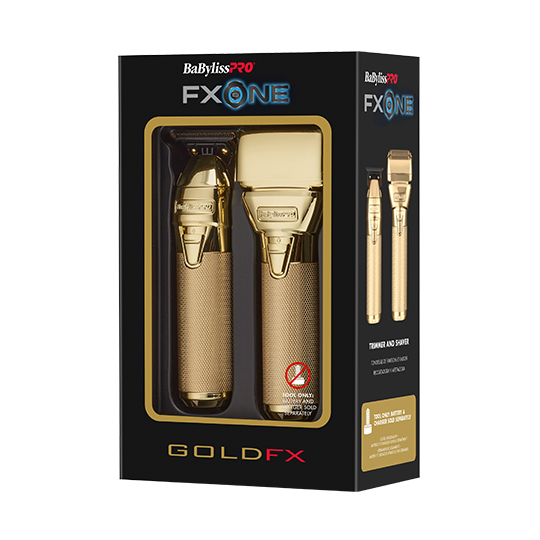 BaBylissPRO FXONE GoldFX Trimmer Shaver Duo