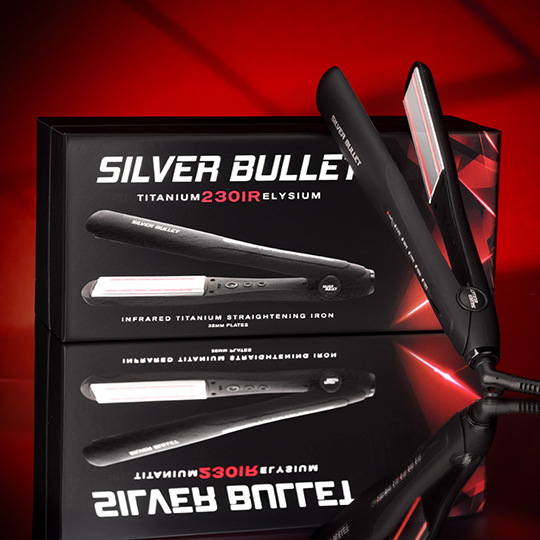 Silver Bullet Titanium 230 IR Elysium Infrared Straightener - Wide Plate 38mm