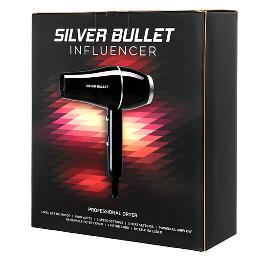 Silver Bullet Influencer Hair Dryer 1900W