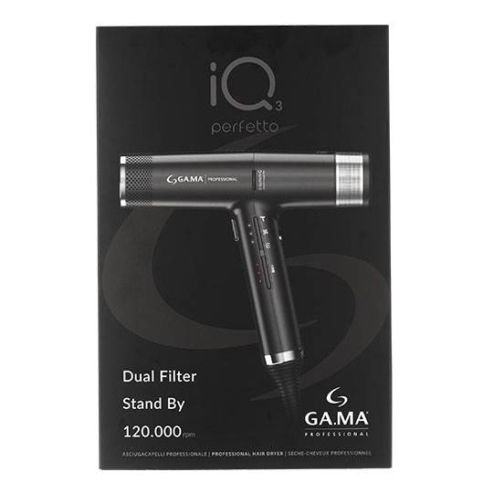 iQ3 Perfetto Hair Dryer Black