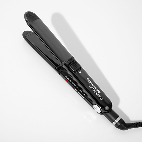 BaBylissPRO Nano Titanium Optima 3000 Hair Straightener Black