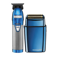 BaBylissPRO BlueFX Outliner Trimmer And Shaver Duo BaBylissPRO BlueFX Outliner Trimmer And Shaver Duo