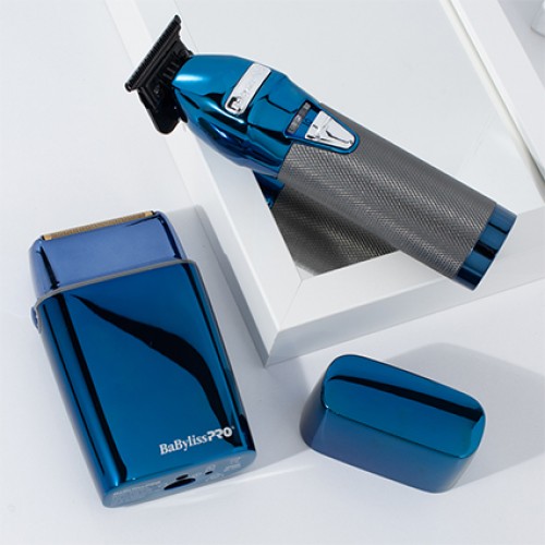 BaBylissPRO BlueFX Outliner Trimmer And Shaver Duo