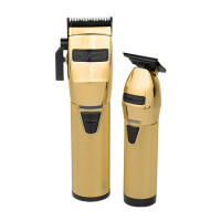 BaBylissPRO LimitedFX Gold Clipper And Outliner Trimmer Duo BaBylissPRO LimitedFX Gold Clipper And Outliner Trimmer Duo