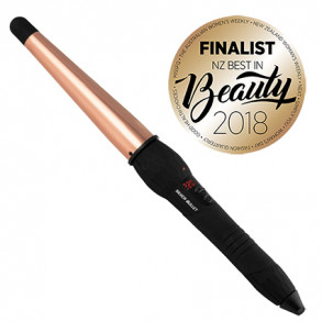Silver Bullet Conical Curling Iron - Rose Gold Titanium Large 19mm - 32mm